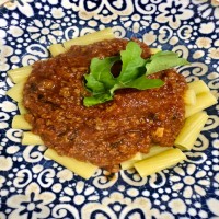 Rigatoni alla Bolognese