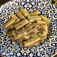 Rigatoni con Funghi Porcini